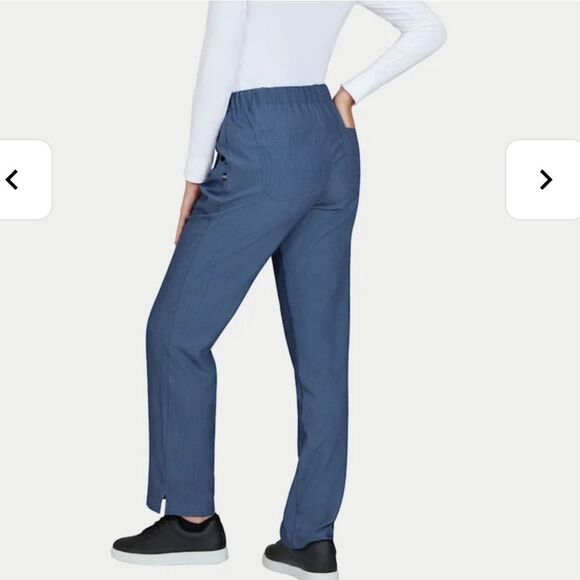KOI NEXT GENERATION BLUE DENIM EVERDAY HERO 5 POCKET CARGO PANT SIZE MP - Picture 3 of 12